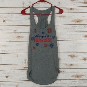 Motherhood Maternity July 4th tank top Medium